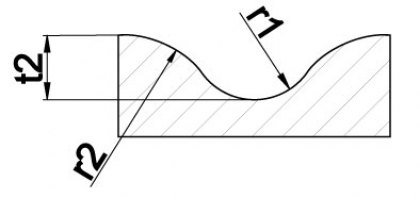 VHM Schmiernutenfräser ISO 12128 Typ C